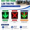 đèn tín hiệu báo tình trạng làn