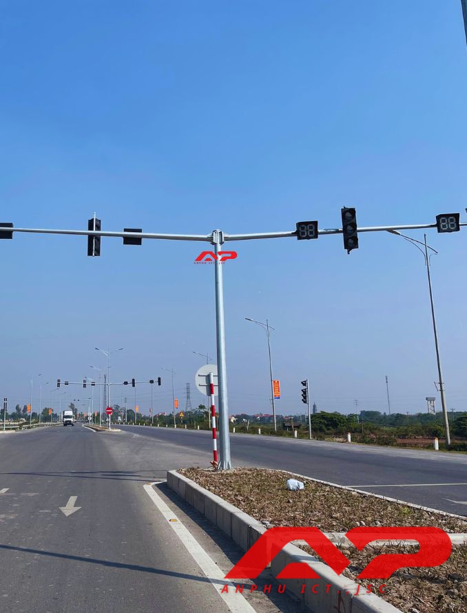 Thi Công Đèn THGT Tại Huyện Duy Tiên - Tỉnh Hà Nam